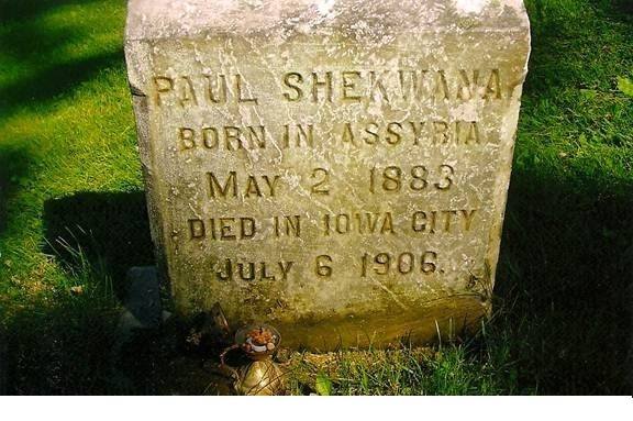 Look what is written on the tomb stone of this Assyrian man from 100 ...